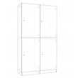 Lockers 4 Doors - Bank of 2 x high & 2 x Wide